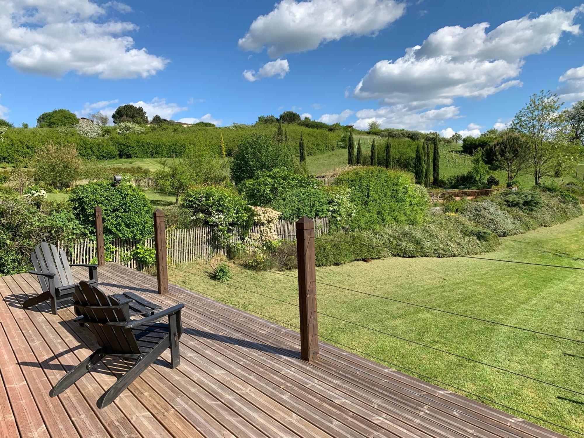 Le Sechoir De Valadon Villa Aillas Bagian luar foto
